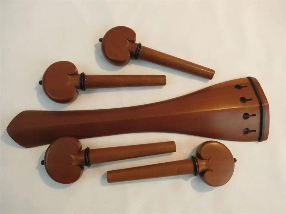 Cello part,1set high quality jujube wood 4/4 CELLO part,pegs, tailpiece