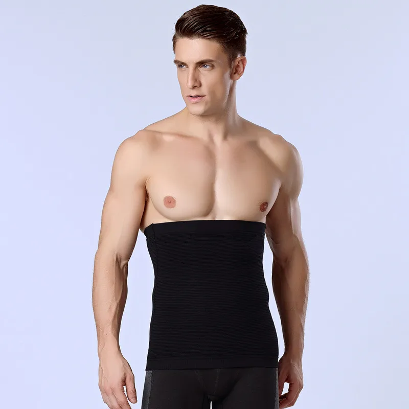 

1PC Sexy Mens Waist Corset Slim Body Abdomen Shaper Underwear Slimming Bodybuilding Fitness Shirts