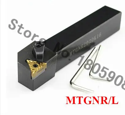 1PCS MTGNL1616H16 MTGNL2020K16 MTGNL2525M16 MTGNR1616H16 MTGNR2020K16 MTGNR2525M16 91 Angle CNC External Turning Tool Holder