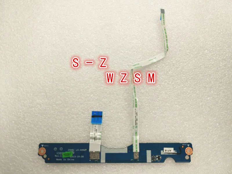 1PCS-10PCS NEW original for hp 15-G 15-R221tx 15-S touch board switch button board ZSO51 LS-A992P 749651-001 M455MKJ32L01