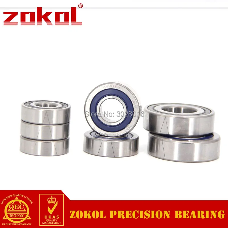 

ZOKOL 7602020 TN 2RS P4 TBT C 760204 2RSTBT Axial Angular Contact Ball Bearing 20*47*14mm