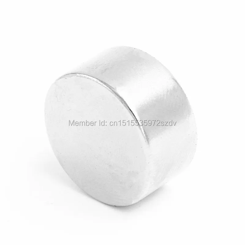 

5pcs Strong Round Dia 50mm x 15mm N35 Rare Earth Neodymium Magnet Art Craft Fridge 50x15mm