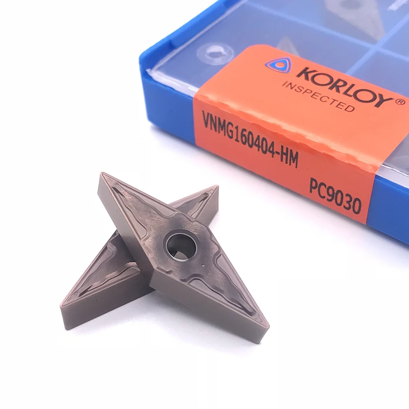 Blade 100% оригинал VNMG160404 VNMG160408 HM PC9030 внешняя фотопластина для нержавеющей стали высокого качества