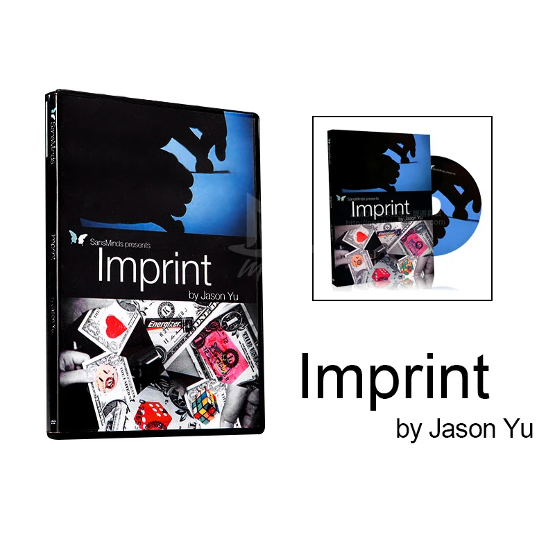 Imprint By Jason Yu And SansMinds (DVD+Gimmick) - Magic Tricks Magic Props Accessories Mentalism Stage Close-Up Comedy