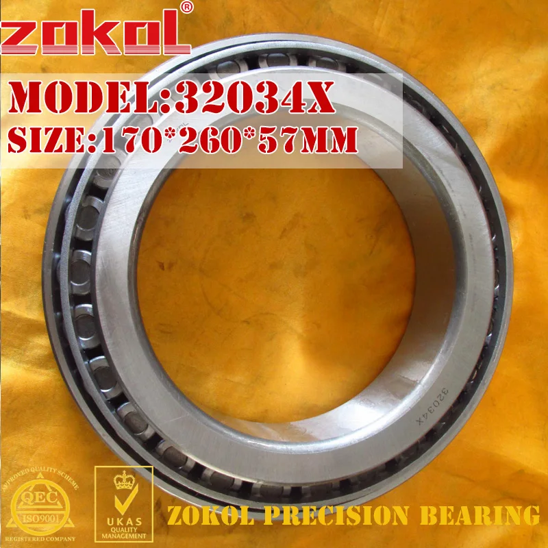 ZOKOL bearing 32034X 2007134E Tapered Roller Bearing 170*260*57mm