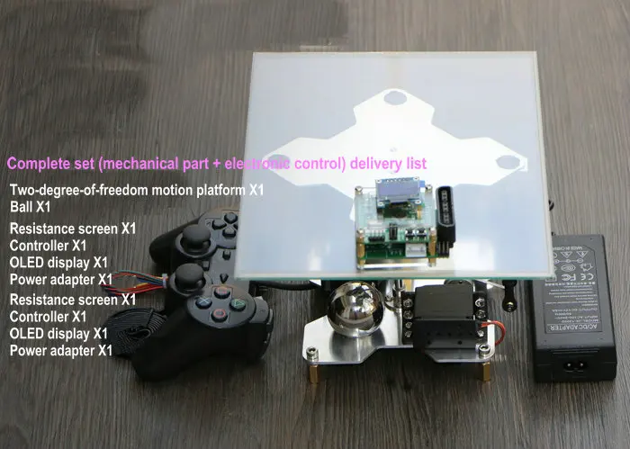 Cricket Control System Rolling Ball System 2017 Electronic Design Ball-Plate Balance Ball PID