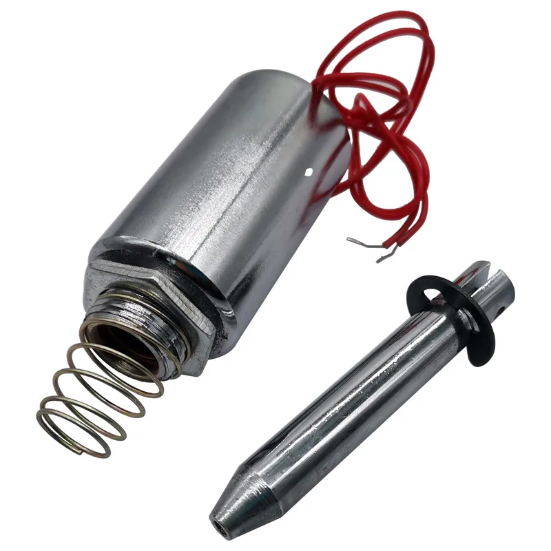 MQ8-Z12 DC 12V/DC 24V Pull Type Linear Motion Tubular Solenoid electromagnet Electric Magnetic 1kg Initial suction