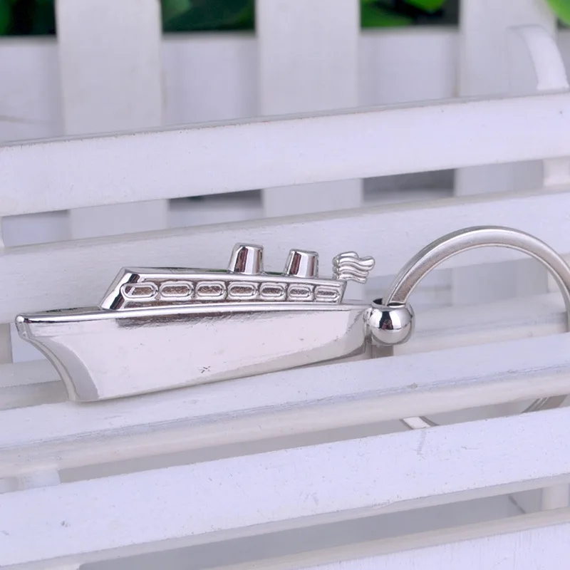 Neuer Metall-Schiffsschlüsselanhänger für Männer und Frauen, Autoschlüsselring, modisches Geschenk, Schlüsselanhänger, Vintage-Geschenk für Geschäftspartys, Schmuck Großhandel – Detail 1