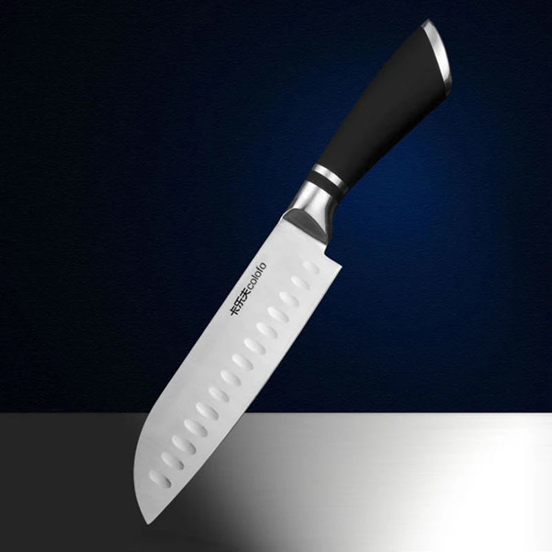 

Liang Da New 7 inch Stainless Steel Knife New Design ABS+Stainless Steel Handle Santoku Kitchen Knife Sharp Japanese Chef Knife