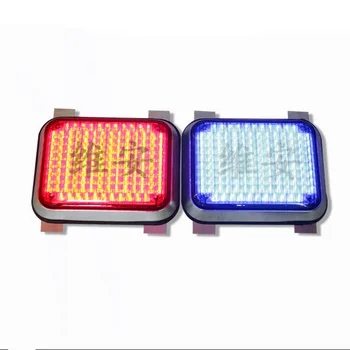 Nuovi prodotti Modulo LED traffico rosso o blu luce lampeggiante solare esterna