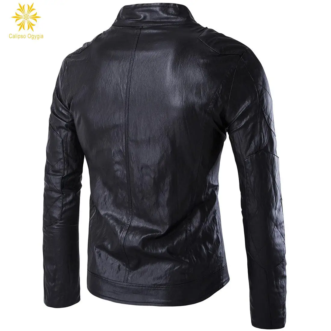 M-5XL Plus Size NEW Spring Fashion Men's leather motorcycle coats jackets washed Black leather Jacket coat Blouson Moto Homme