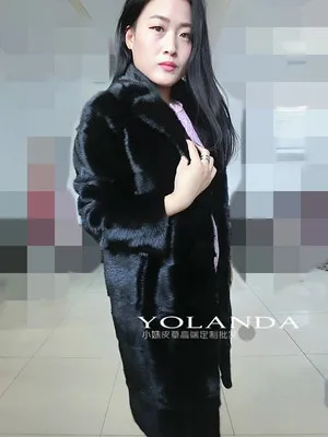 

Women real mink fur coats natural mink fur jacket female genuine fur outerwear winter warm overcoat