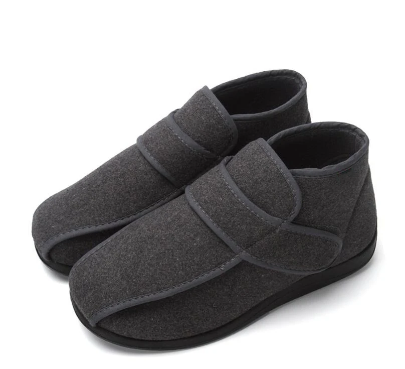 Spring and autumn new products for the elderly can adjust the widening of the net cloth shoes Foot swelling and deformities can