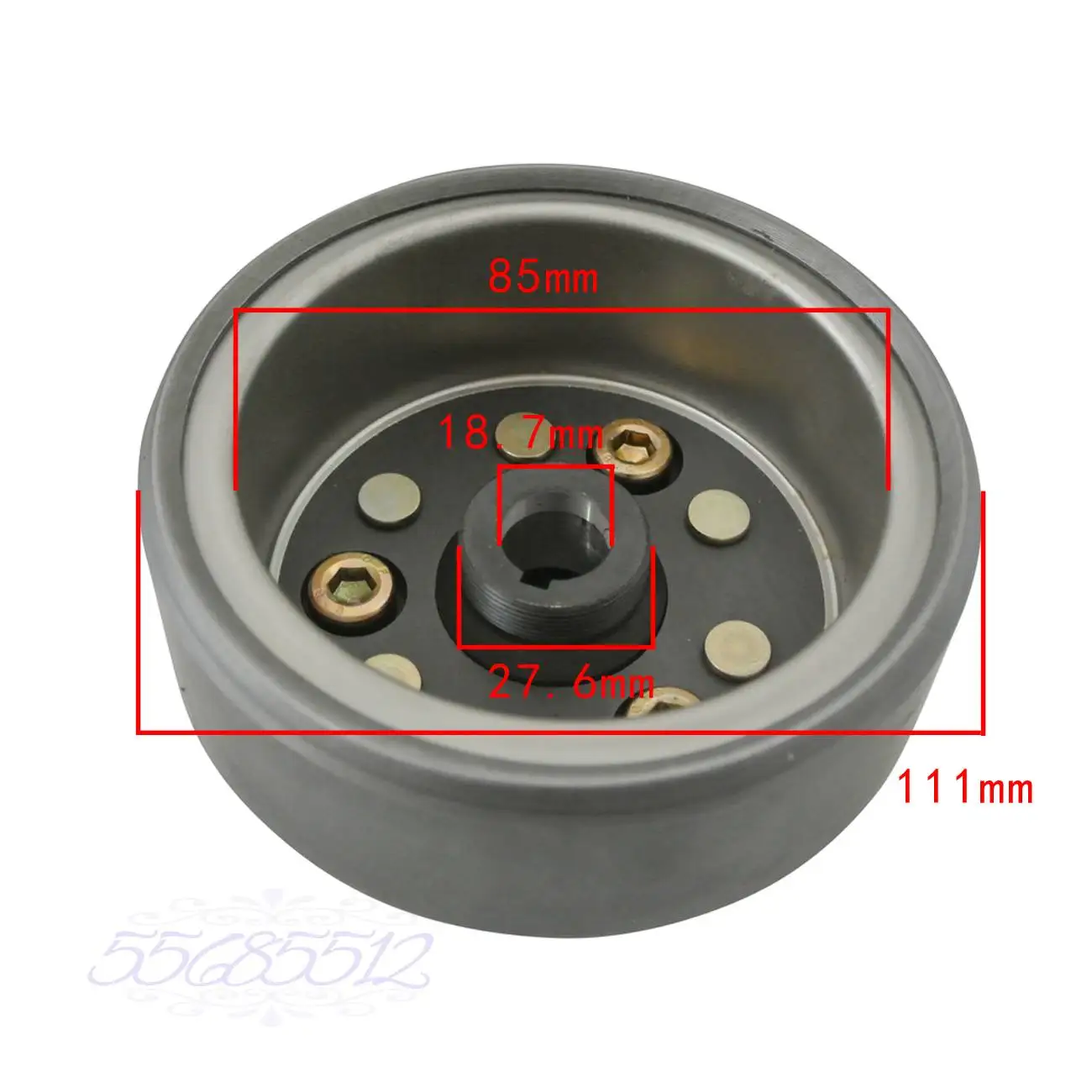 sthus Magnetic Steel Flywheel To For 50cc 90cc 110cc 125cc Pit Pro Quad Dirt Bike Electric Start Engine