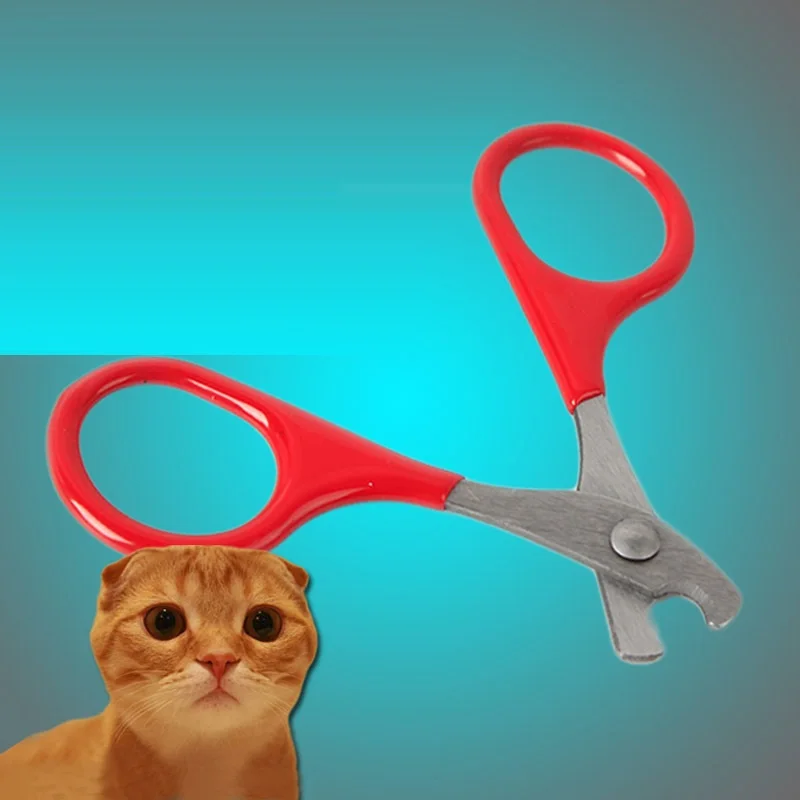 Pet Cat Claw Care Tools Cat Scissors For Nails Pet Supplies Accessories Cat Cleaning Tools For Claw Nails Scissor Pet Products