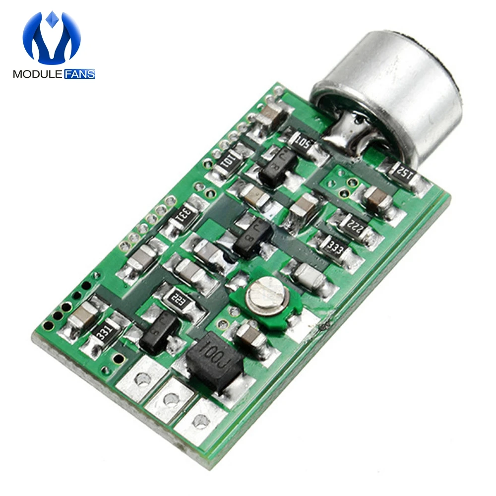 FM Transmitter Pickup Pick up Modul Mini Drahtlose Mikrofon MIC Wireless-Audio-Sender FM Emission MIC Core Board V 4,0 – Detail 6