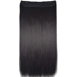 TOPREETY Synthetic Heat Resistant Fiber Silky Straight 5 clips on clip in hair Extensions 5006