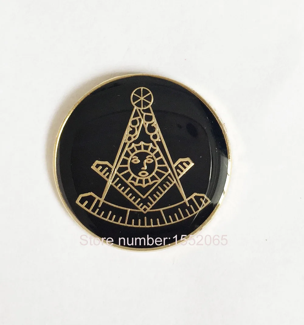 Factory Wholesale Price Past Master Lapel pin Badge Emblem