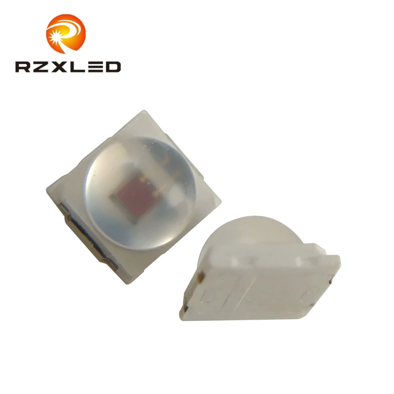 100PCS/Lot Dome Narrow 60 Viewing Angle Infrared LED 1W 1.6V 850nm 855nm EMC Package 3030 Diodes