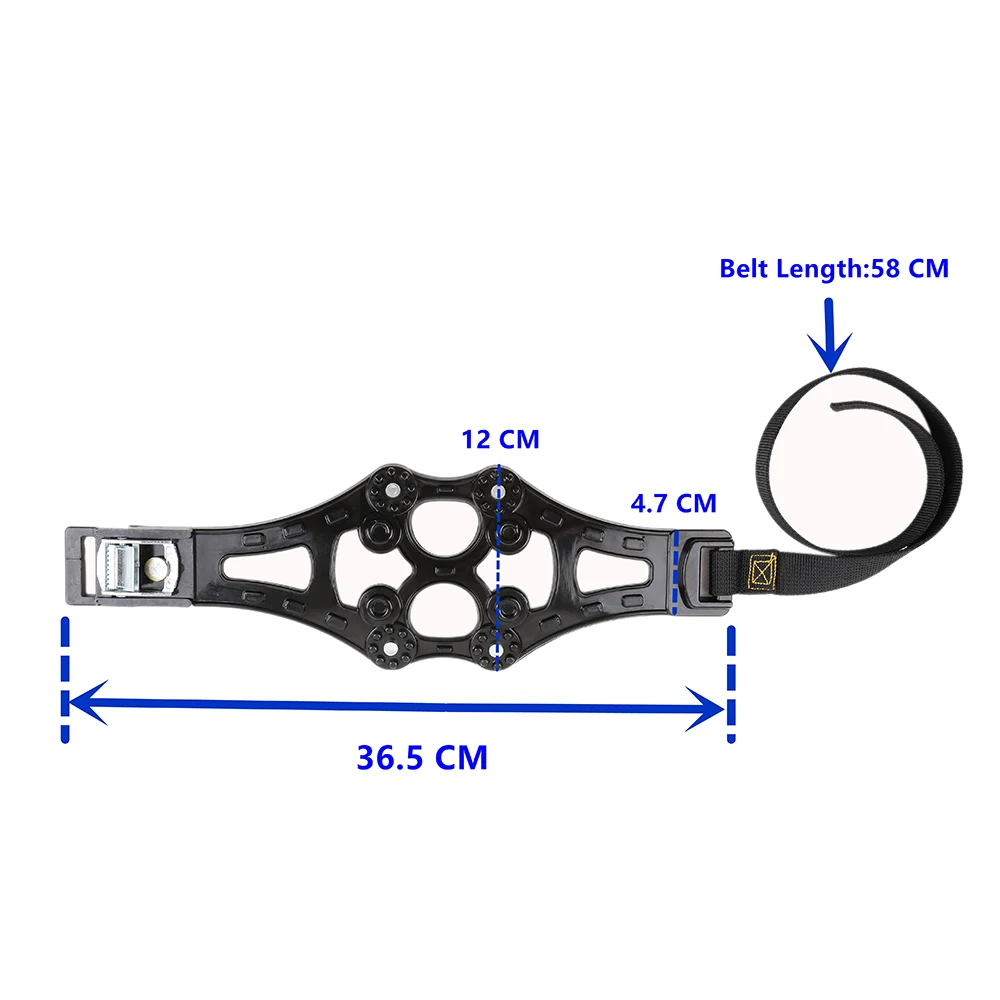 Corrente de segurança para pneu de inverno, corrente de roda antiderrapante e antiderrapante de neve para estrada, 1 segundo