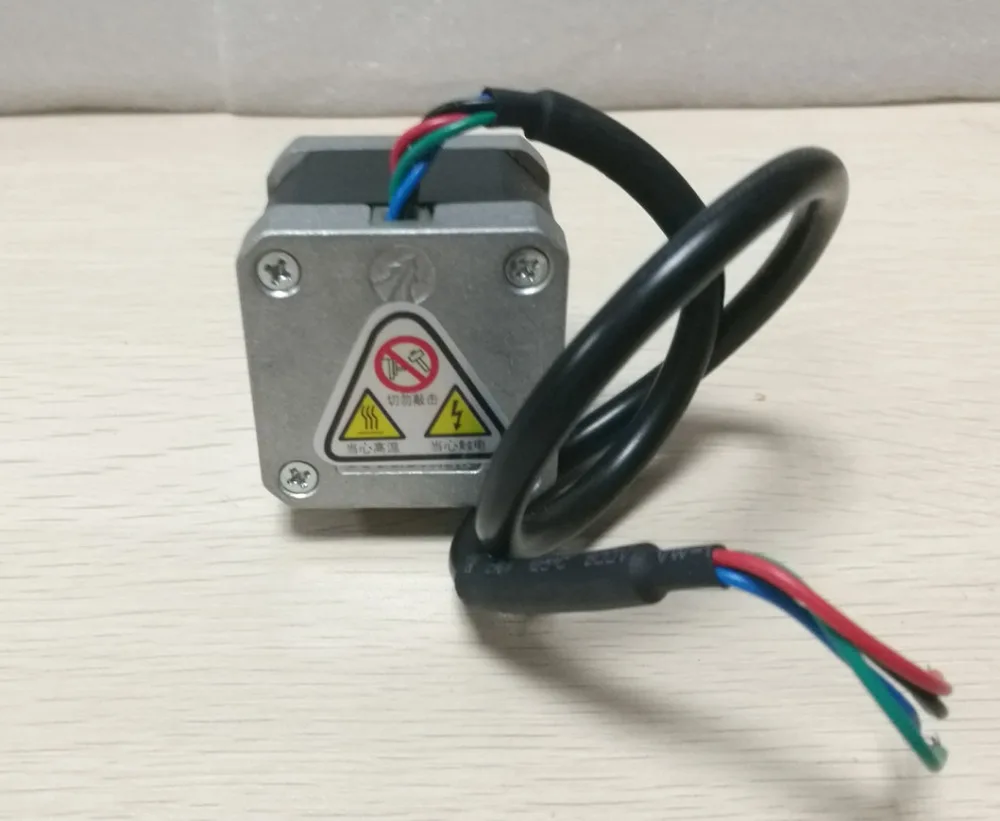 New Leadshine 42CM06-1A NEMA 17 stepper motor with 0.6 N.m (85 oz-in) holding torque 2 phase step motor 4 wires shaft size 5mm