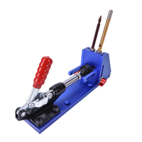 Pocket Hole Jig woodworking Repair Kit Carpenter System Guide With Toggle Clamp 9.5mm and 3/8 \