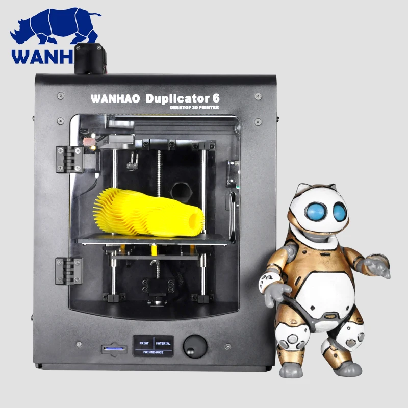 Wanhao D6 multifunctional Reprap DIY kit 3D Printer , high precision, fast speed, factory competitive price, promotion now!