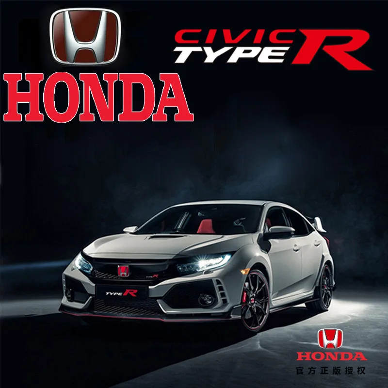 

Honda Civic Type R 1/32 Scale Diecast Alloy Pull Back Car Collectable Toy Gifts for Children