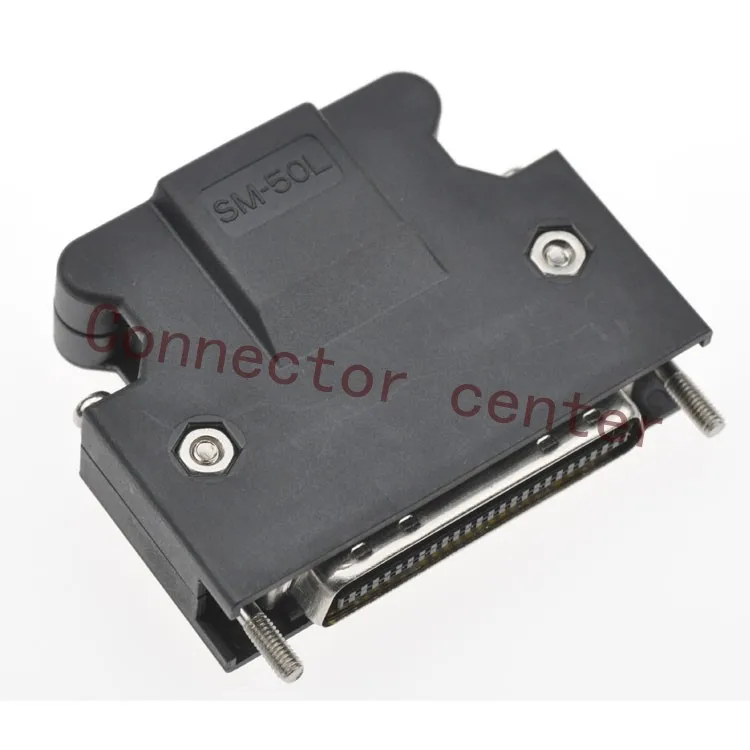 Imagem -02 - Conector de Cabo Mdr Conector Macho 50 Pinos Compatível com Conector 3m Scsi cn 10350 10150