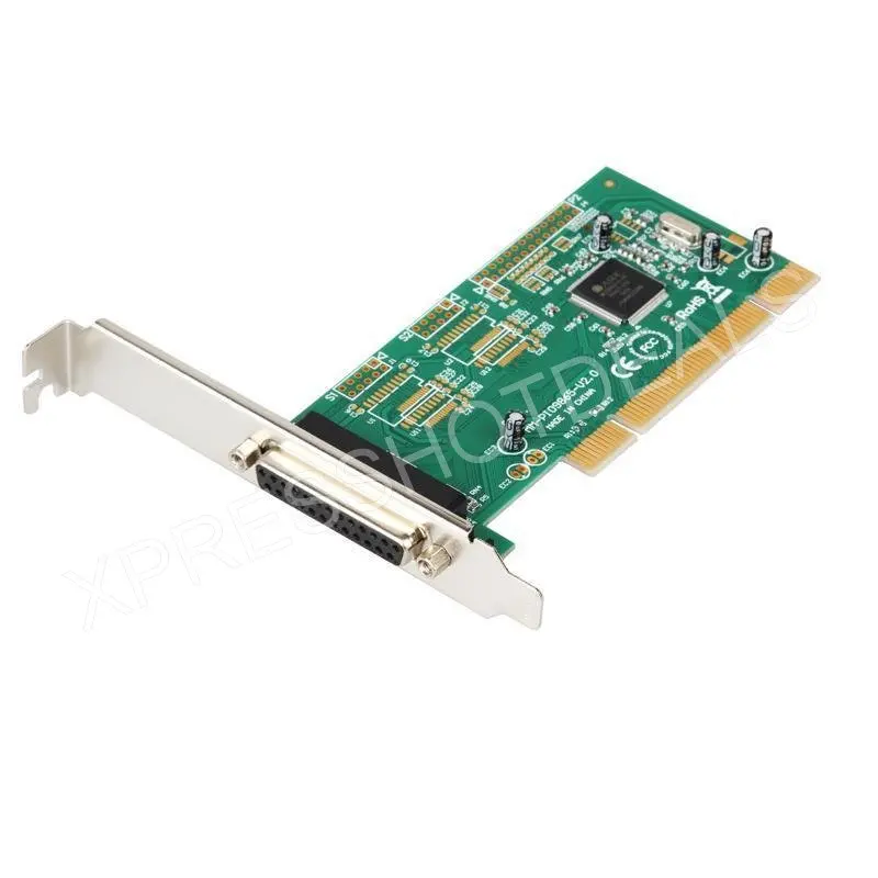 PCI Parallelport DB25 25Pin IEEE 1284 Drucker Karte Controller Adapter MCS9865