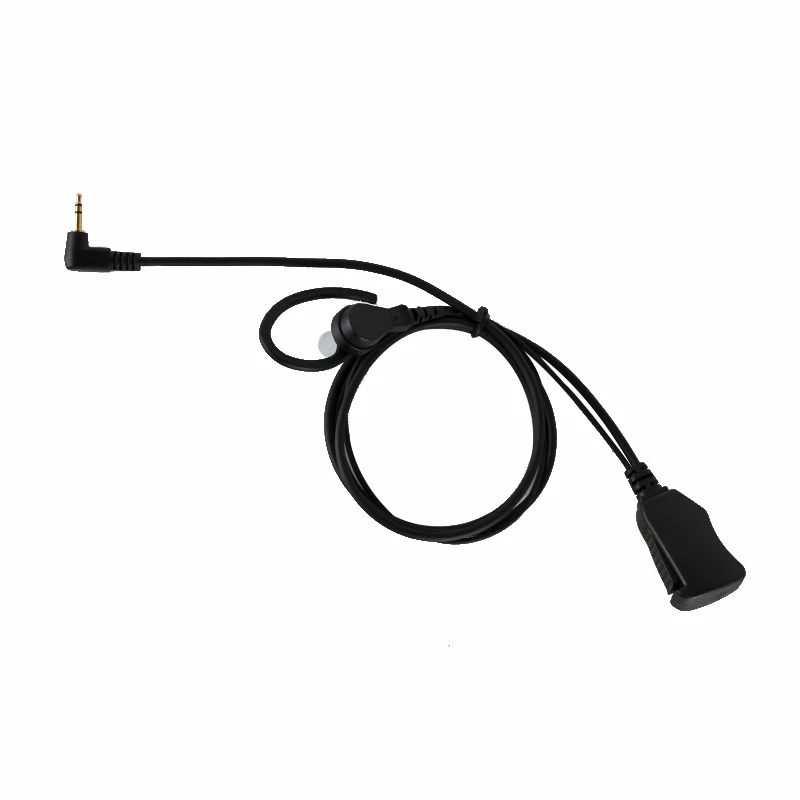 1pin Volume Adjustable PTT Reel cable Earhook Headset For Motorola Radio TKLR T3 T5 T6 T7 T6200 T5620 MT900 walkie talkie