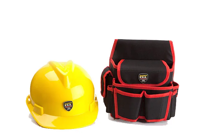 Utilità di archiviazione multifunzione strumento di riparazione elettricista marsupio marsupio 600D Oxford tessuto Hardware cintura da lavoro Organizer Toolkit