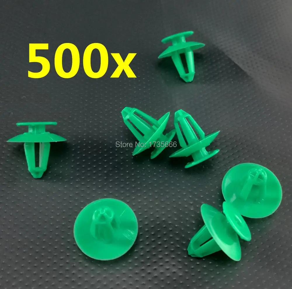 500PCS Door Trim Panel Clip Retainer E865220-S E865220S For Mercedes For Mitsubishi Outlander For BMW 3,5,7