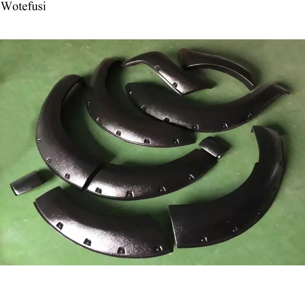 

Wotefusi Adhesive Type Matt Black Mud Flaps Fender Protectors Set Kit For Ford Everest [QPA307]