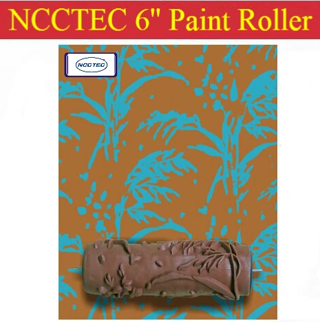 

6'' NCCTEC soft rubber decorator roller FREE shipping | 150mm wall paint roller tools