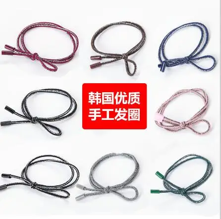 Free Shipping,2016 New High Quality 30pcs/lot Women Girl bowknot Hair Accessories Hair Bands Elastic Ties Ponytail Holder