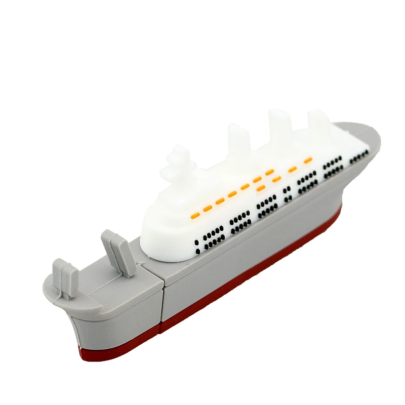 Warship Usb Flash Drive Ship Model Pen Drive 4GB 8GB 16GB 32GB 64GB Steamship Pen Drive Flash Usb Pendrive Memory Stick Storage