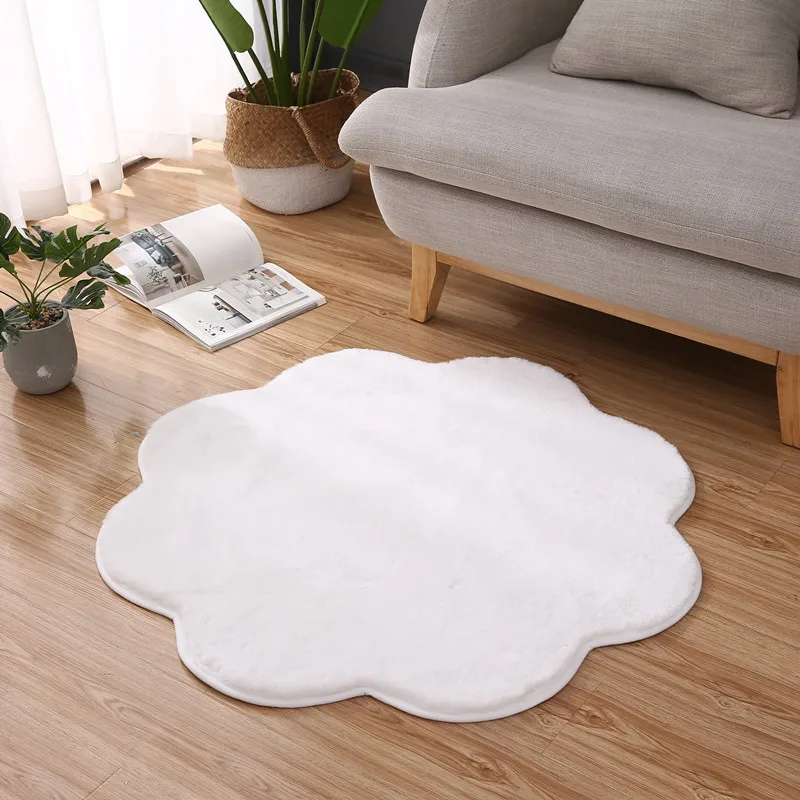 2019 New Creative Floral Pattern Placemats Polyester Flannel Door Mats Carpets Small Rugs Home Living Room Decor Hallway Rugs