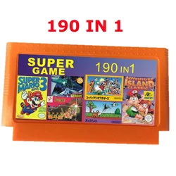 190 in 1 8 bit 60 pins Game Card