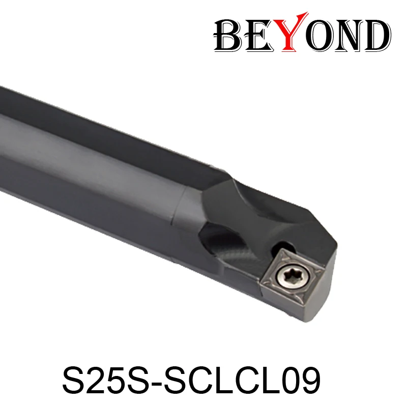 BEYOND S25 SCLCR SCLCL S25S-SCLCR09 S25S-SCLCL09 25mm uchwyt na narzędzia tokarskie wewnętrzne CNC wytaczadło tokarka wkładki z węglików spiekanych