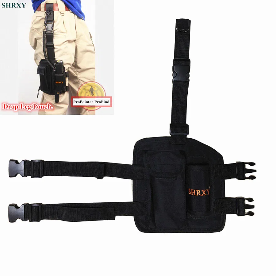 NEWST SHRXY Pinpointing Metal Detector Drop Leg Pouch Holster for Pin Pointers Metal Detector Xp Pointer ProFind Bag