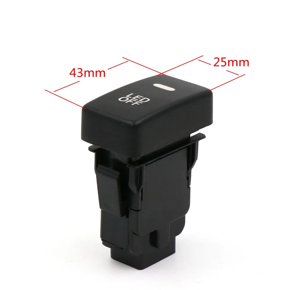 Car Fog Light Switch Daytime Running Lights Switch 12V Use for Honda,Civic,Spirior,CRV,Fit Jazz,City,Accord,Odyssey,Crosstour