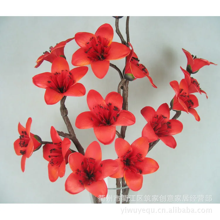 Quzhou soft decoration sector Shu Park Special supply simulation flower artificial flower silk flower artificial flowers floral