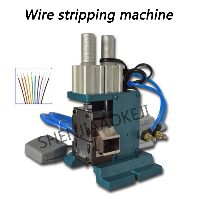 Vertical peeling machine Pneumatic stripping machine JL-3F 110V/220V Small wire and cable stripping machine 1pc