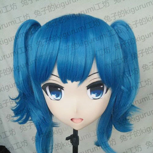 

(KM175)Top Quality Handmade Female Resin Cosplay Japanese Role Play Kigurumi Mask Crossdresser Doll Transgender Mask