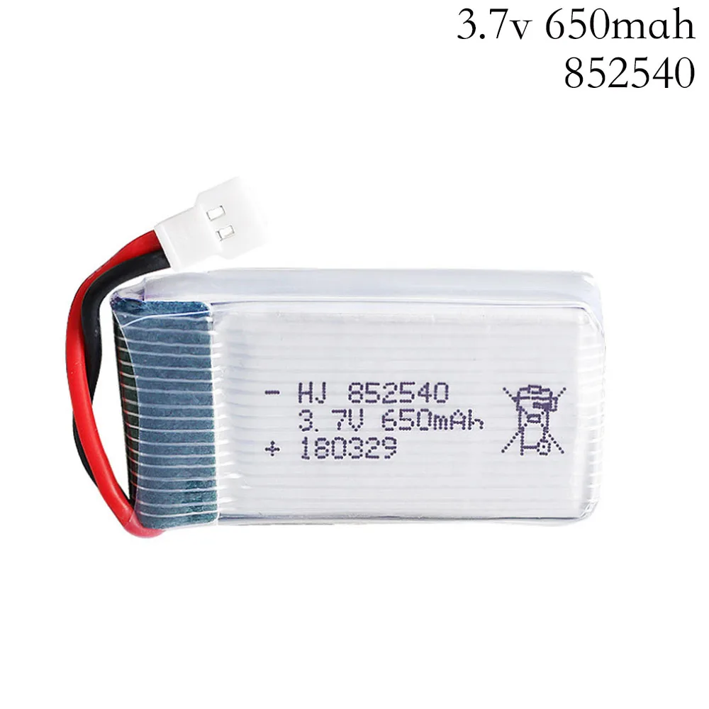 

3.7v 650mah For Syma X5C-1 X5C X5 X5SC X5SW X6SW H9D H5C LiDiRC L15FW RC Drone parts 30C lipo battery 1pcs/set 30C lipo battery