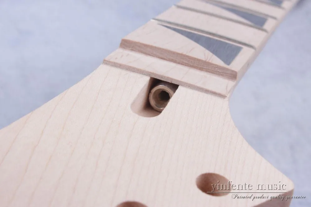 New electric guitar neck 24 fret 25.5 inch Maple wood Fretboard #755 can make 22 fret