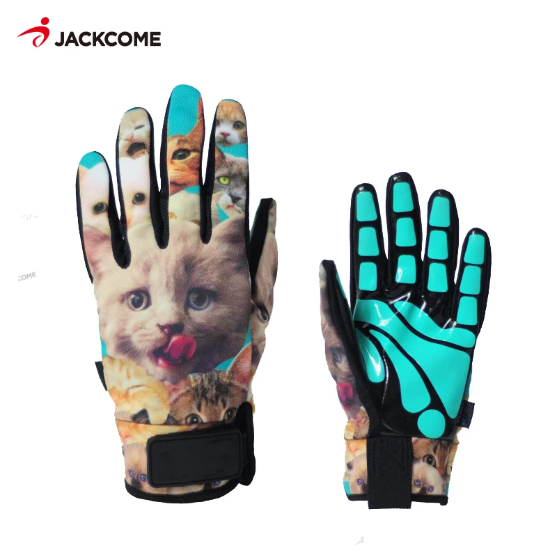 JACKCOME Ski Snowmobile Gloves Waterproof Motorcycle Windproof Cool-resistant Men Womens guantes for Snowboarding Mittens SG2503