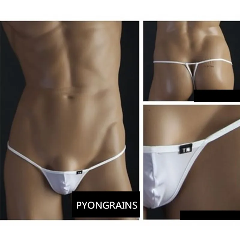 

2018 Shinny Sexy Thongs Men Sexy Underwear Multi Colors Gay Men Thong Underwear Low-Rise Jockstrap Gay Seamless High elasticity