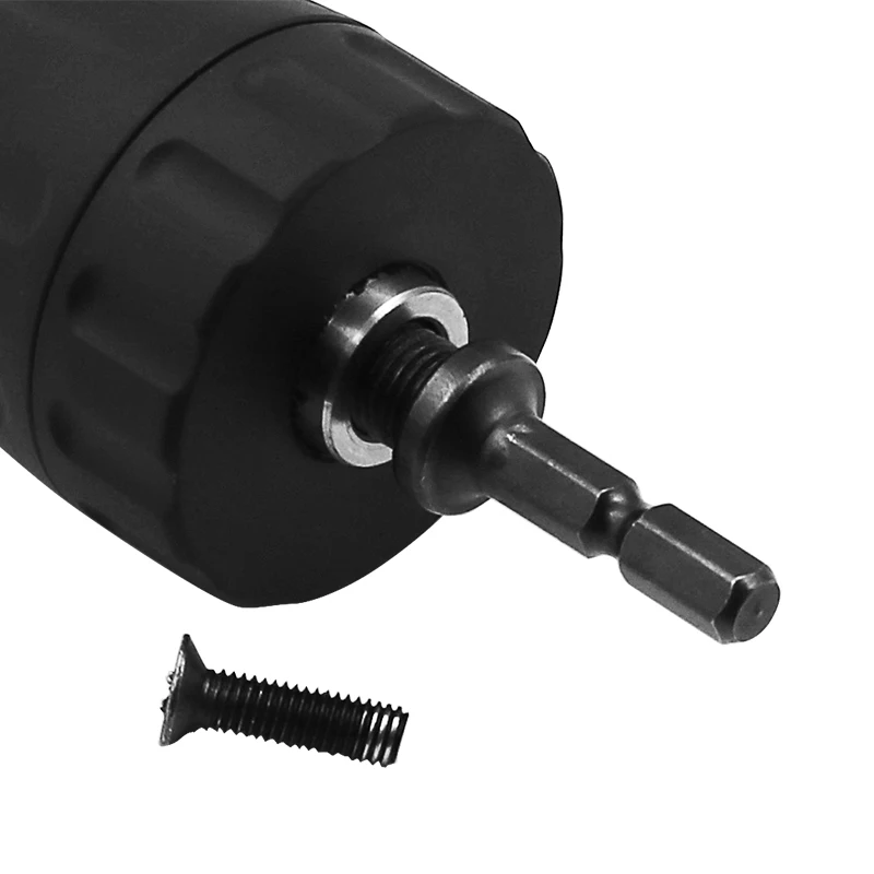 1 0.8-10 Mm Móc Khóa Mũi Khoan Chuck 3/8 "24UNF Kèm Bộ Chuyển Đổi Cho Khoan Điện Dụng Cụ Điện Phụ Kiện